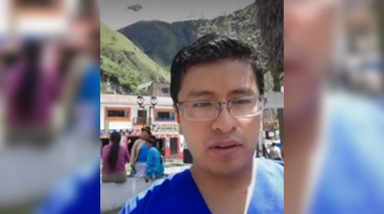 Médico de Puno Médico Daniel Quispe Mamani, infectado de coronavirus se encuentra en Hospital Rebagliati.