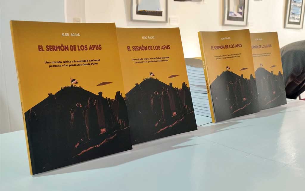 Aldo Rojas presenta su libro "El Sermón de los Apus" y analiza la reciente crisis política del país 